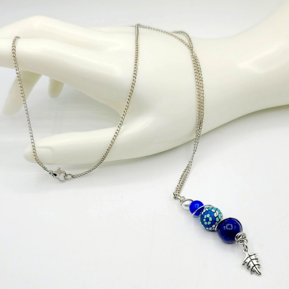 Kikideeskreations Design, Custom Made Necklace, 25inch